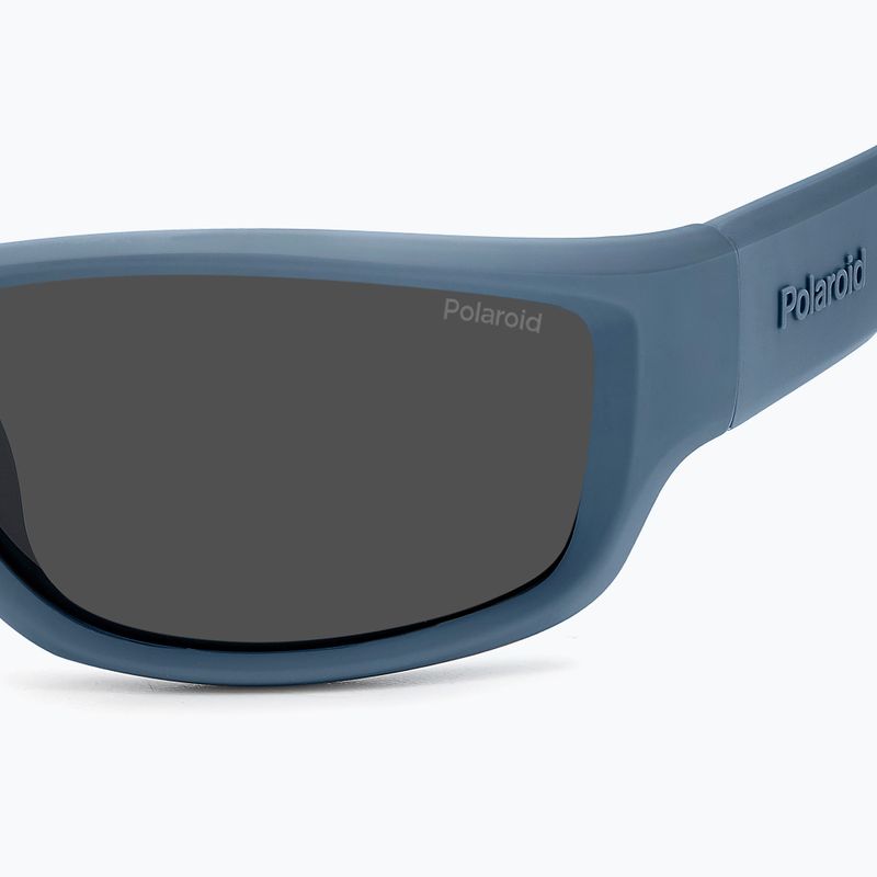 Pánské sluneční brýle Polaroid PLD 2166/S matte blue/grey polarized 7