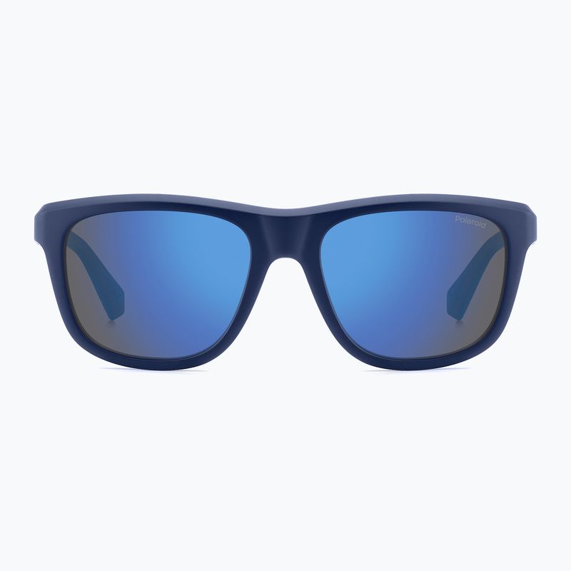 Sluneční brýle Polaroid PLD 2163/S matte blue/blue mirror polarized 3