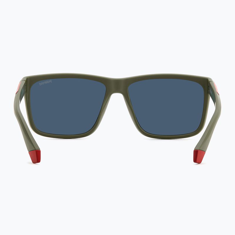 Pánské sluneční brýle Polaroid PLD 2164/S military green/red multilayer polarized 5