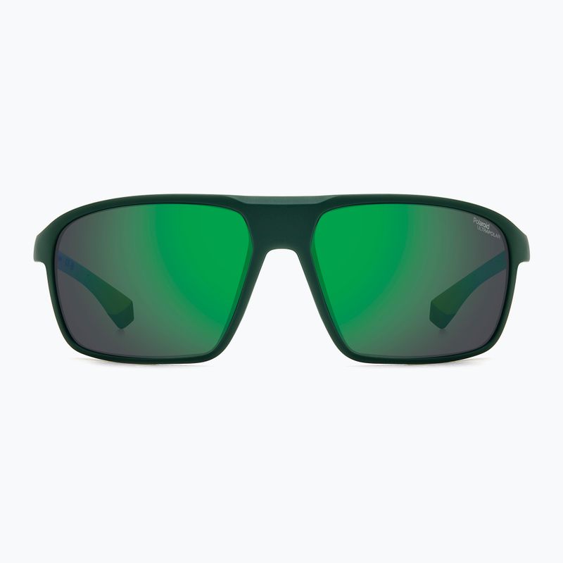 Pánské sluneční brýle Polaroid PLD 7058/S matte green/green mirror polarized high contrast 3