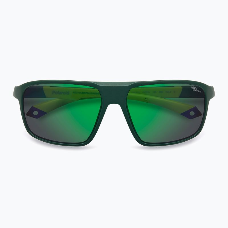 Pánské sluneční brýle Polaroid PLD 7058/S matte green/green mirror polarized high contrast 4