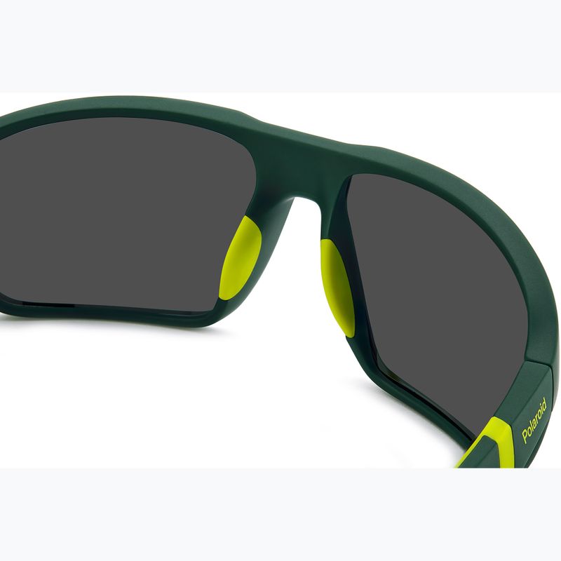 Pánské sluneční brýle Polaroid PLD 7058/S matte green/green mirror polarized high contrast 7