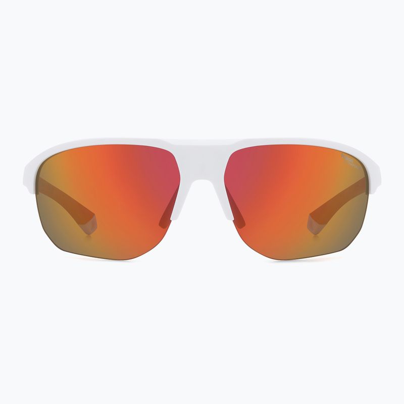 Pánské sluneční brýle Polaroid PLD 7059/S matte white/red multilayer polarized hc 3