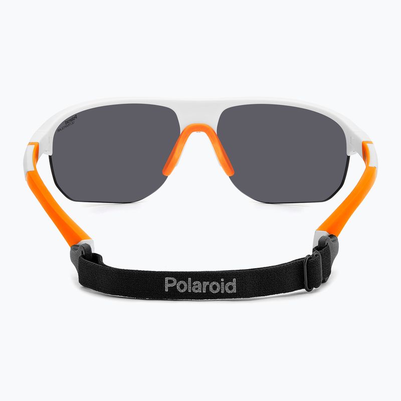 Pánské sluneční brýle Polaroid PLD 7059/S matte white/red multilayer polarized hc 5