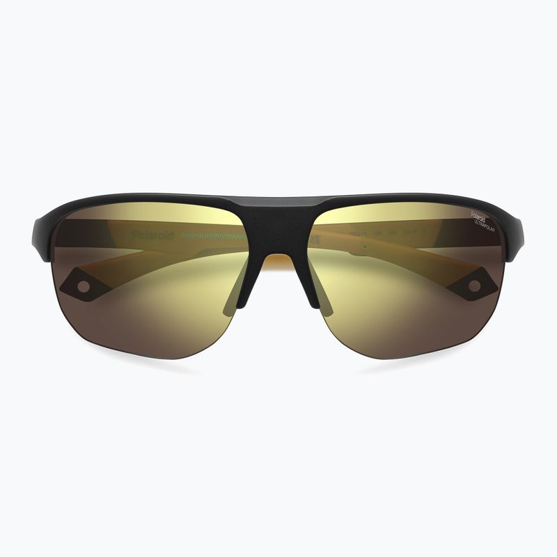 Pánské sluneční brýle Polaroid PLD 7059/S matte black yellow/gold polarized high contrast 3