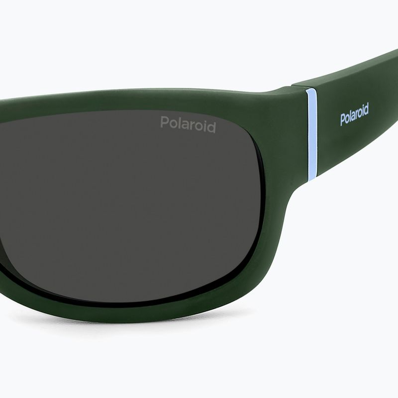Dětské polarizační sluneční brýle Polaroid PLD 8064/S green/grey 5
