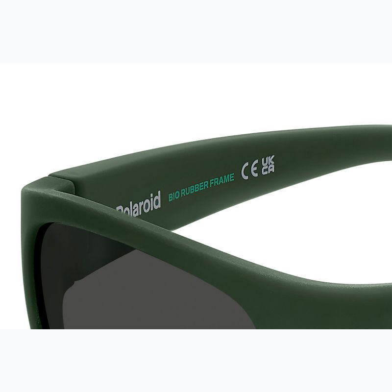 Dětské polarizační sluneční brýle Polaroid PLD 8064/S green/grey 6