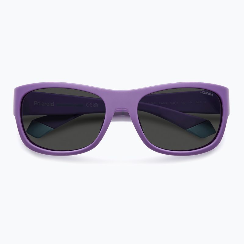 Dětské sluneční brýle Polaroid PLD 8064/S violet/grey polarized 4