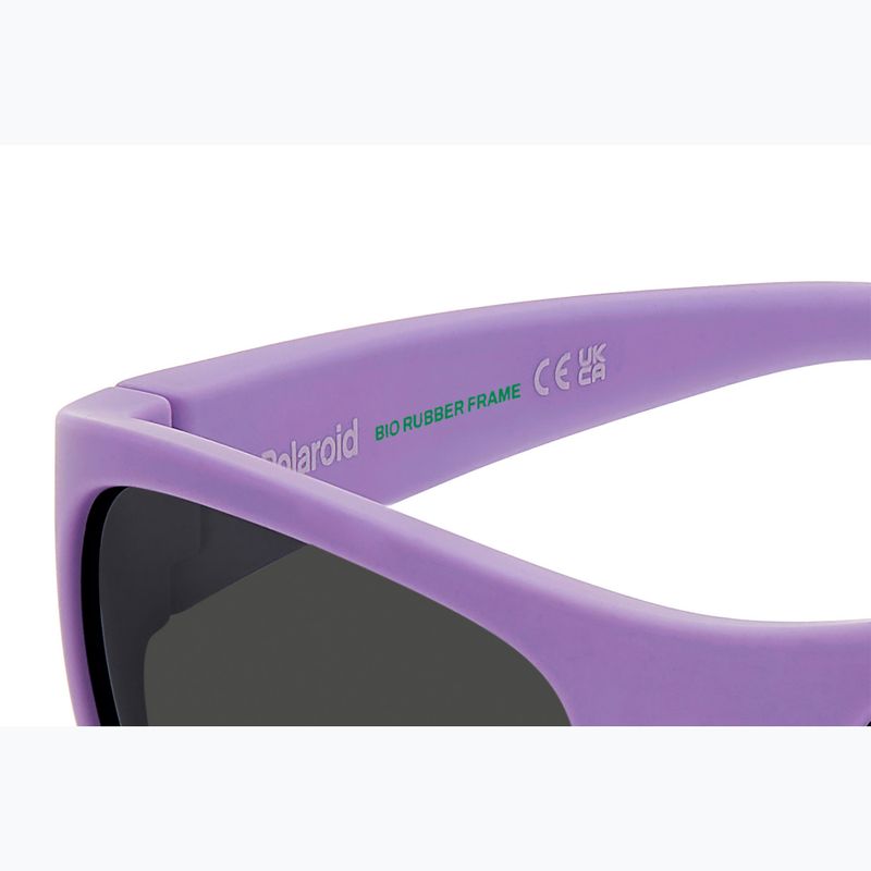 Dětské sluneční brýle Polaroid PLD 8064/S violet/grey polarized 6