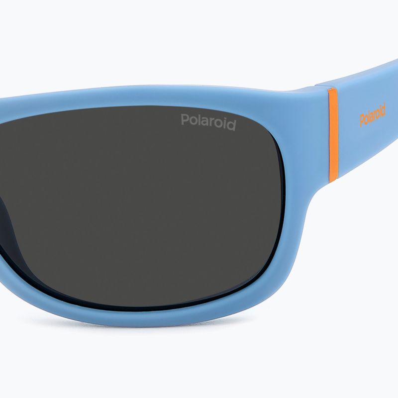 Dětské sluneční brýle Polaroid PLD 8064/S azure/grey polarized 5
