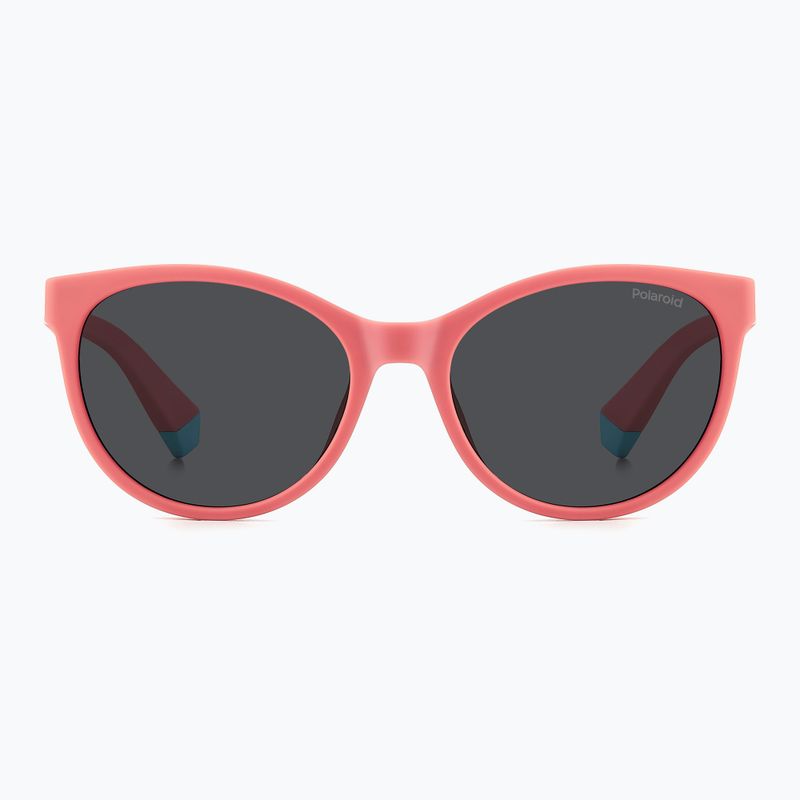 Dětské polarizační sluneční brýle Polaroid PLD 8065/S coral/grey 3