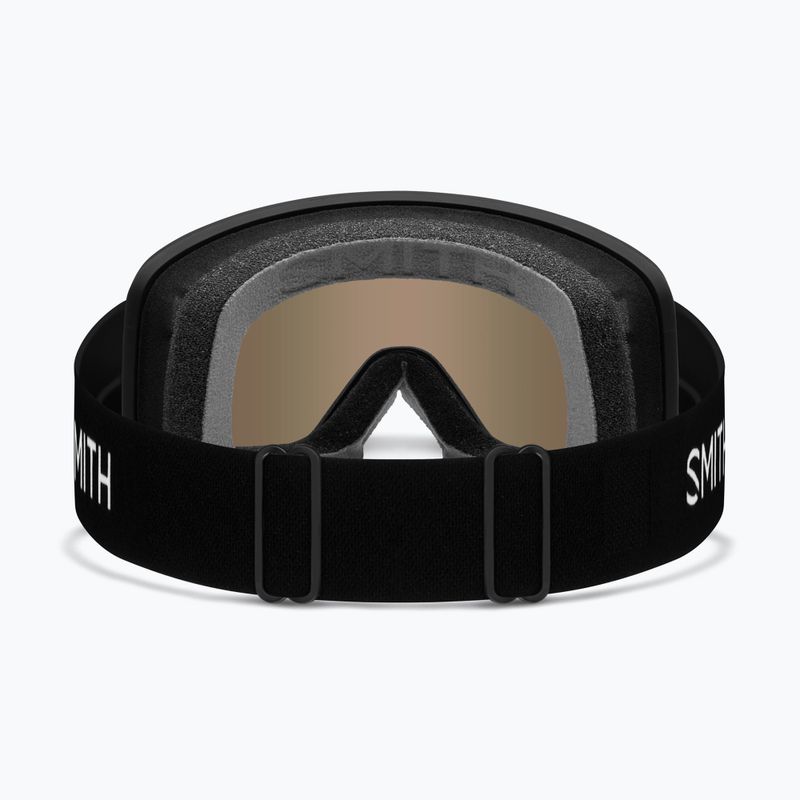 Lyžařské brýle Smith Transfer black/green sol-x mirror 3