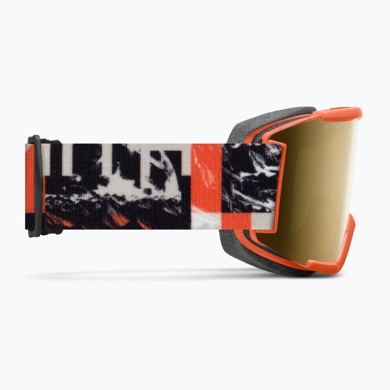 Lyžařské brýle Smith Squad cinder chop up/chrp sun black gold mirror/clear 4