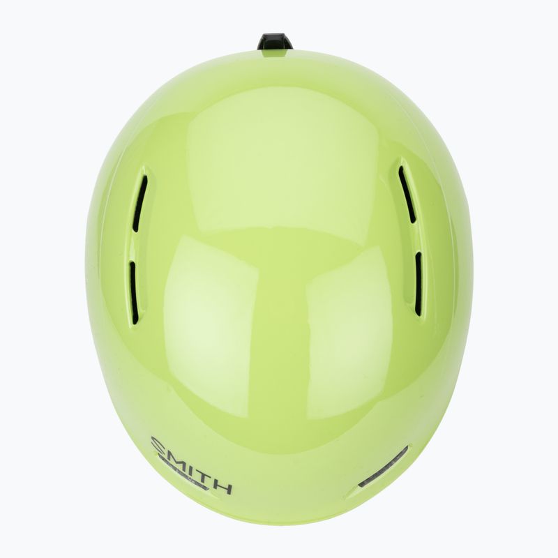 Dětská lyžařská helma Smith Glide Jr Mips electric lime 6