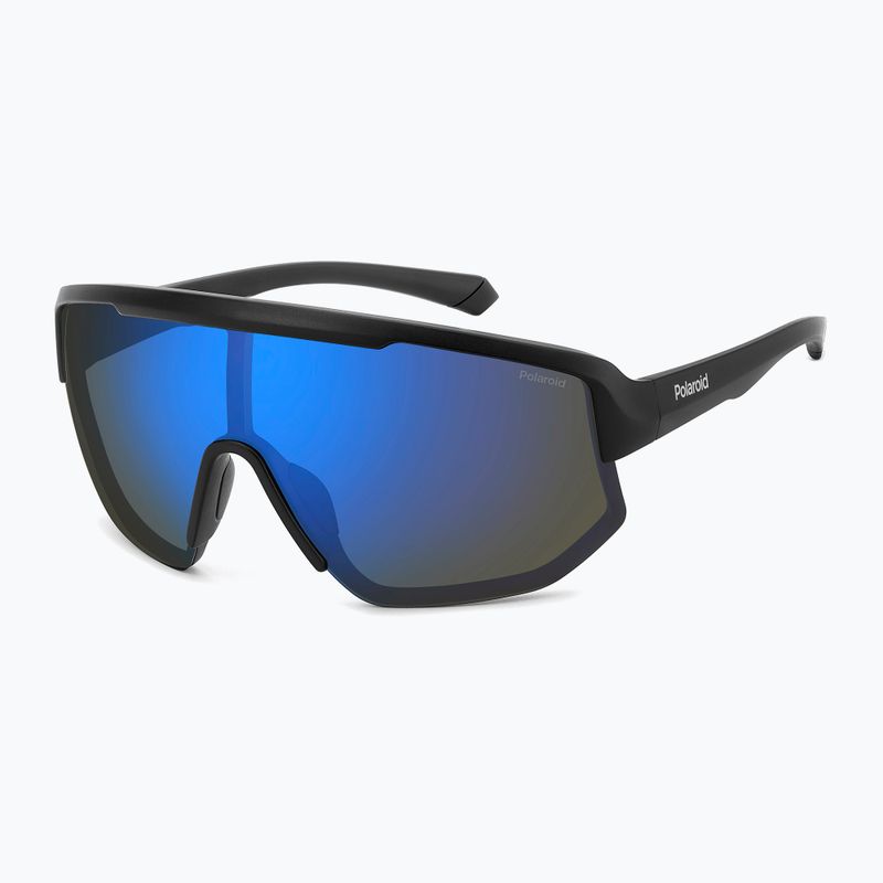 Sluneční brýle Polaroid PLD 7047/S matte black blue/blue mirror polarized 2