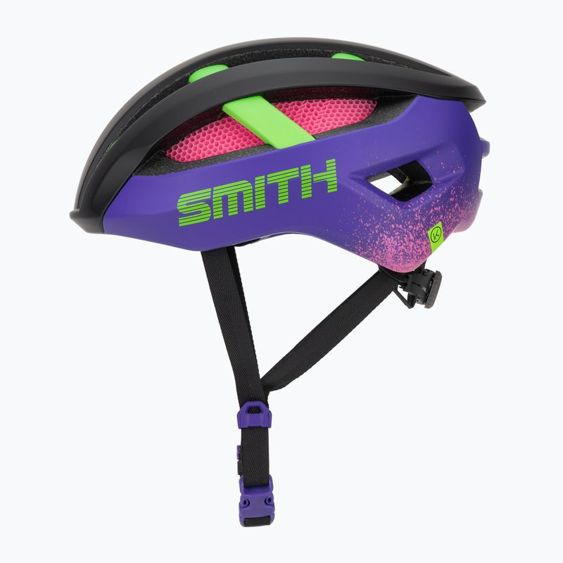 Cyklistická helma Smith Network MIPS matte archive flamingo 3