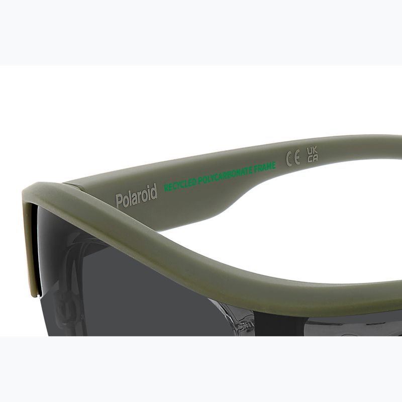 Sluneční brýle Polaroid PLD 7061/CI/S matte green/grey polarized 11