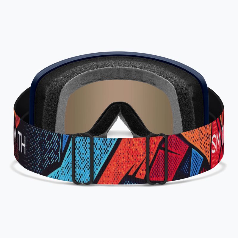 Lyžařské brýle Smith Transfer S3 midnight geo alpine/red solx mirror antifog 3