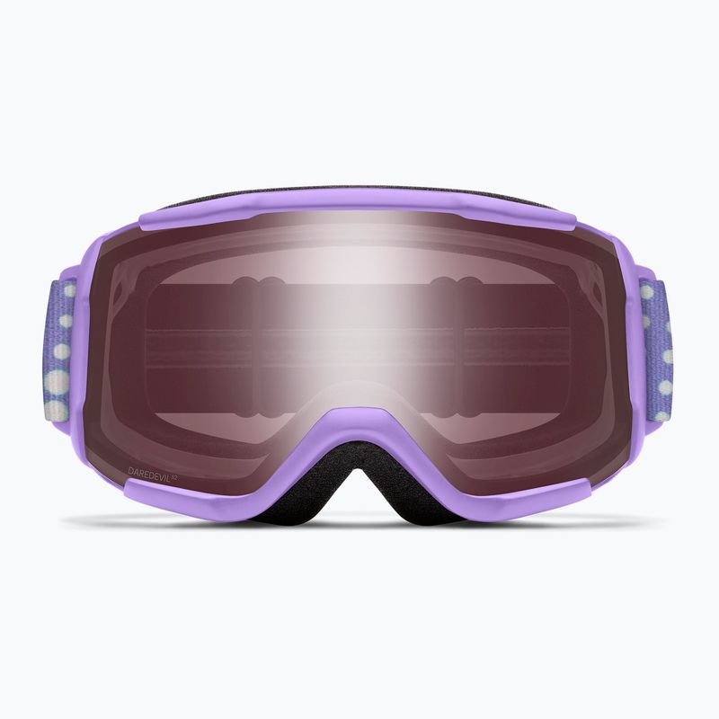 Dětské lyžařské brýle Smith Daredevil S2 light lavender dot clouds/ignitor mirror antifog 3