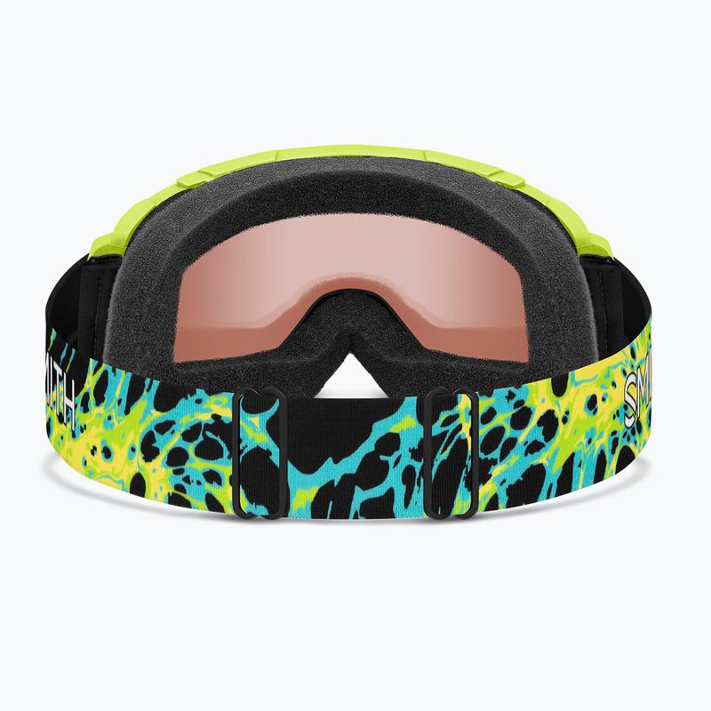 Dětské lyžařské brýle Smith Daredevil S3 electric lime slime/green solx mirror antifog 4