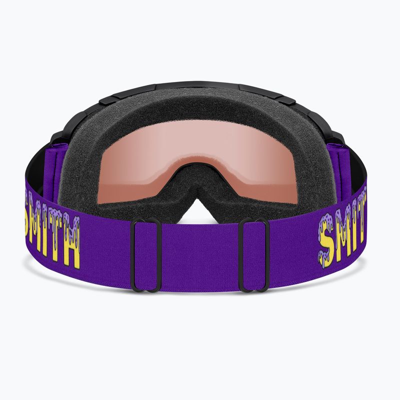 Dětské lyžařské brýle Smith Daredevil S1 black donuts/blue sensor mirror antifog 4