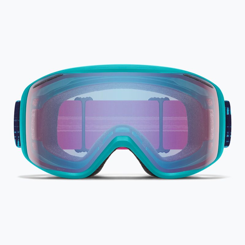 Lyžařské brýle Smith Rally S1 tropic/blue sensor mirror antifog 2