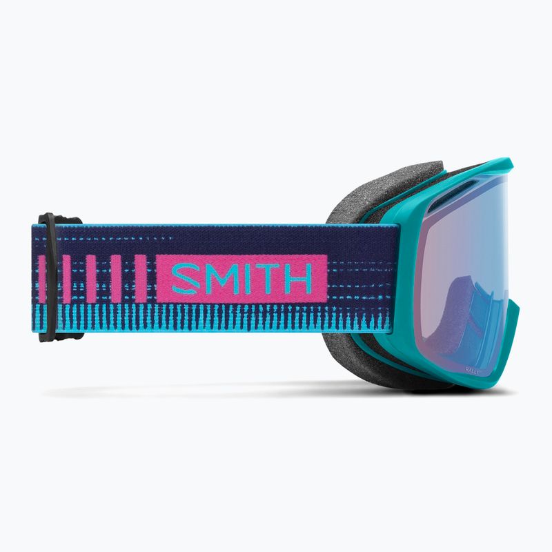 Lyžařské brýle Smith Rally S1 tropic/blue sensor mirror antifog 4