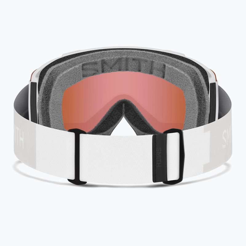 Lyžařské brýle Smith Squad S2 white vapor/chromapop everyday rose gold mirror 3