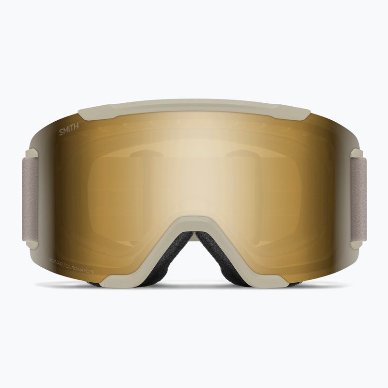 Lyžařské brýle Smith Squad S3 chalk/chromapop sun black gold mirror 2