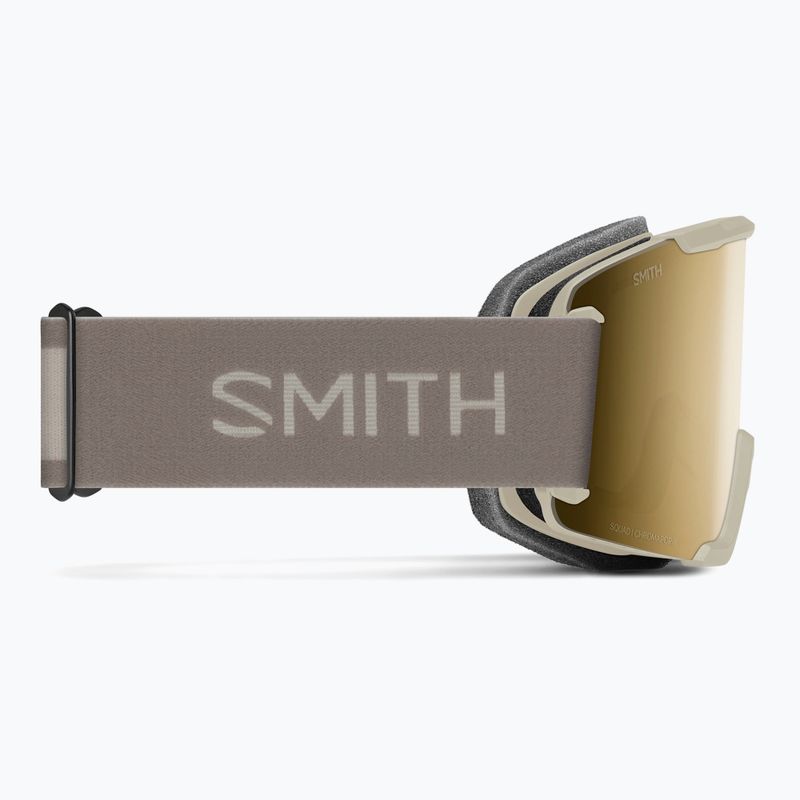 Lyžařské brýle Smith Squad S3 chalk/chromapop sun black gold mirror 4