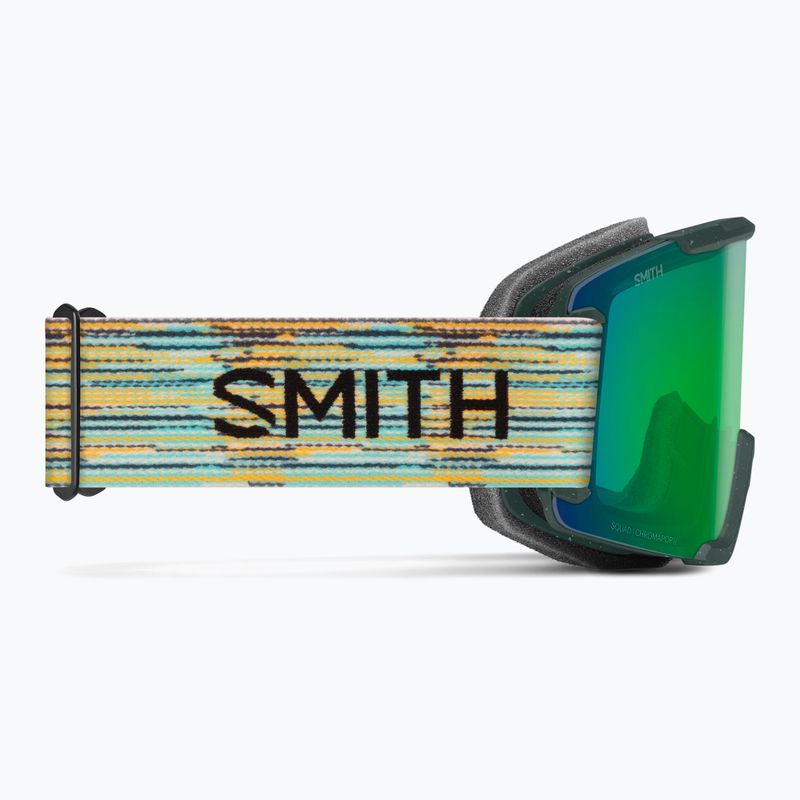 Lyžařské brýle Smith Squad S2 emerald renu upcycled scrap/chromapop green mirror 4
