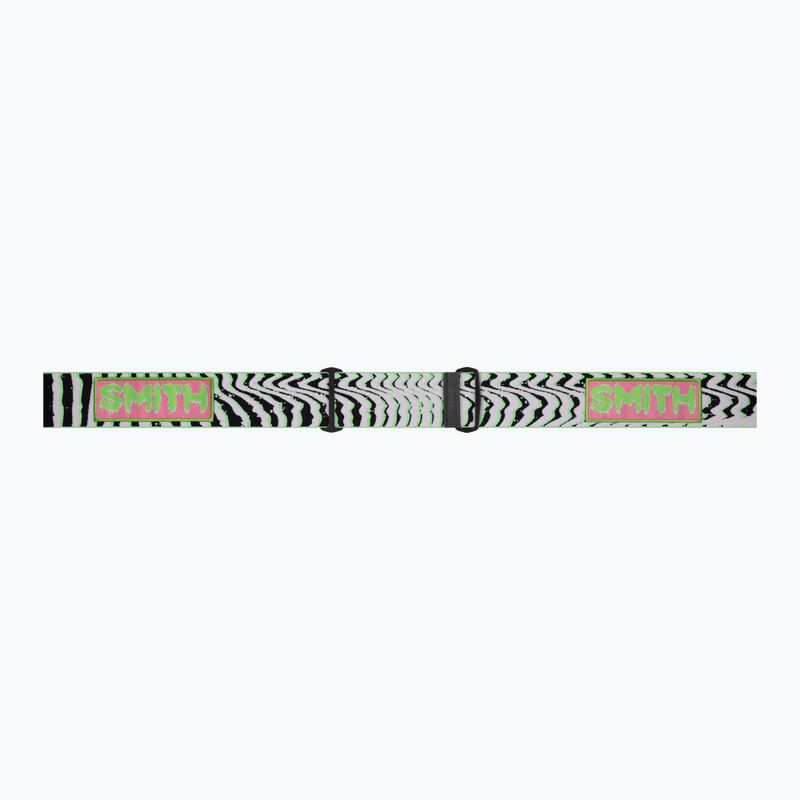 Lyžařské brýle Smith Squad S2 slime static shag/chromapop everyday green mirror 5