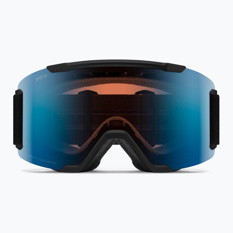 Lyžařské brýle Smith Squad S3-S1 black/chromapop pro photochromic blue mirror 2