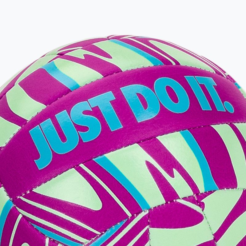 Volejbalový míč pro dítě Nike Mini Volleyball size 3 vivid purple/mint foam/baltic blue 3