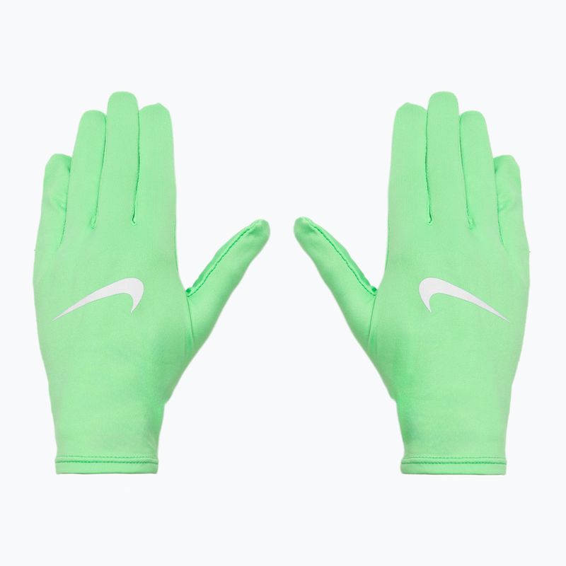 Běžecké rukavice Nike Pacer Liner Rg illusion green/silver 2