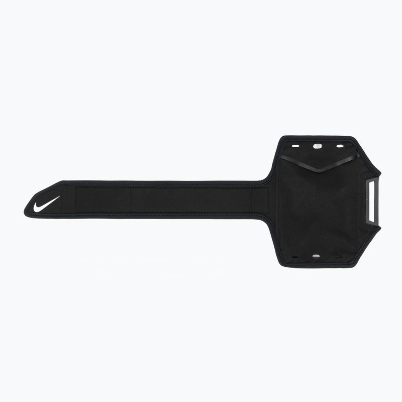 Bežecké pouzdro na telefon Nike Essentials Arm Band black/black/silver 2