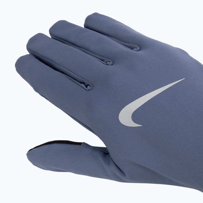 Běžecké rukavice pánské Nike Pacer Lightweight RG diffused blue/silver 5
