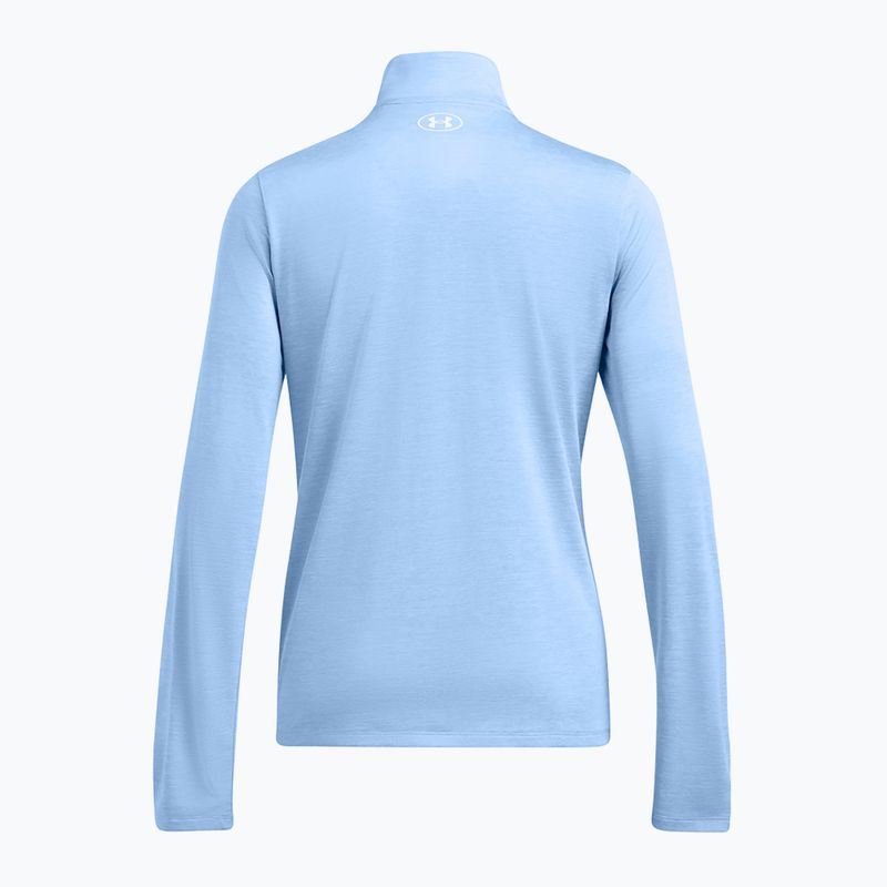 Dámská mikina Under Armour Tech 1/2 Zip-Twist horizon blue/white 2