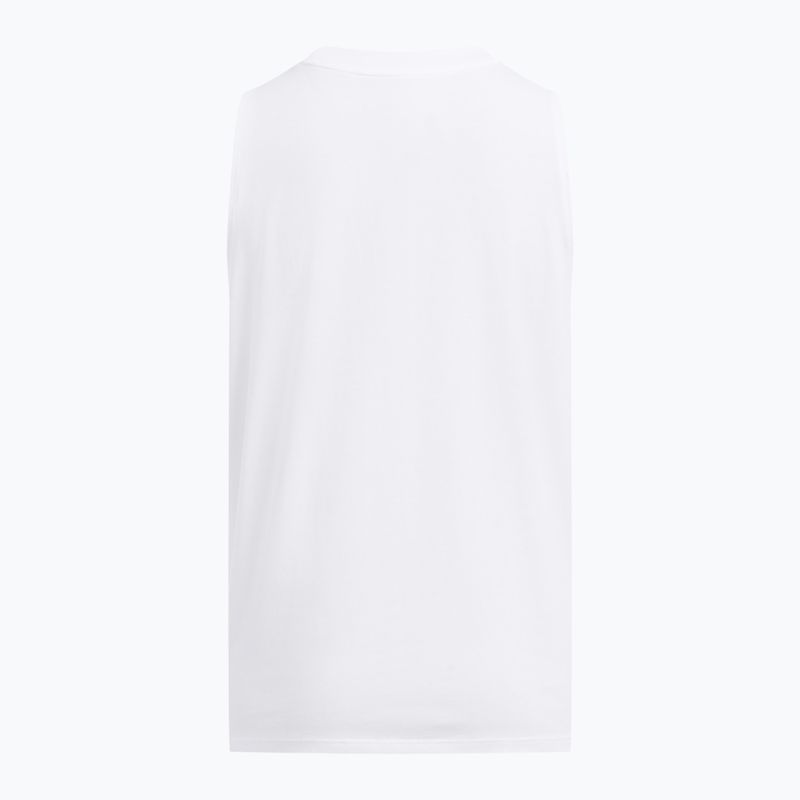 Dámské tréninkové tílko top Under Armour Rival Muscle Tank white/black 4