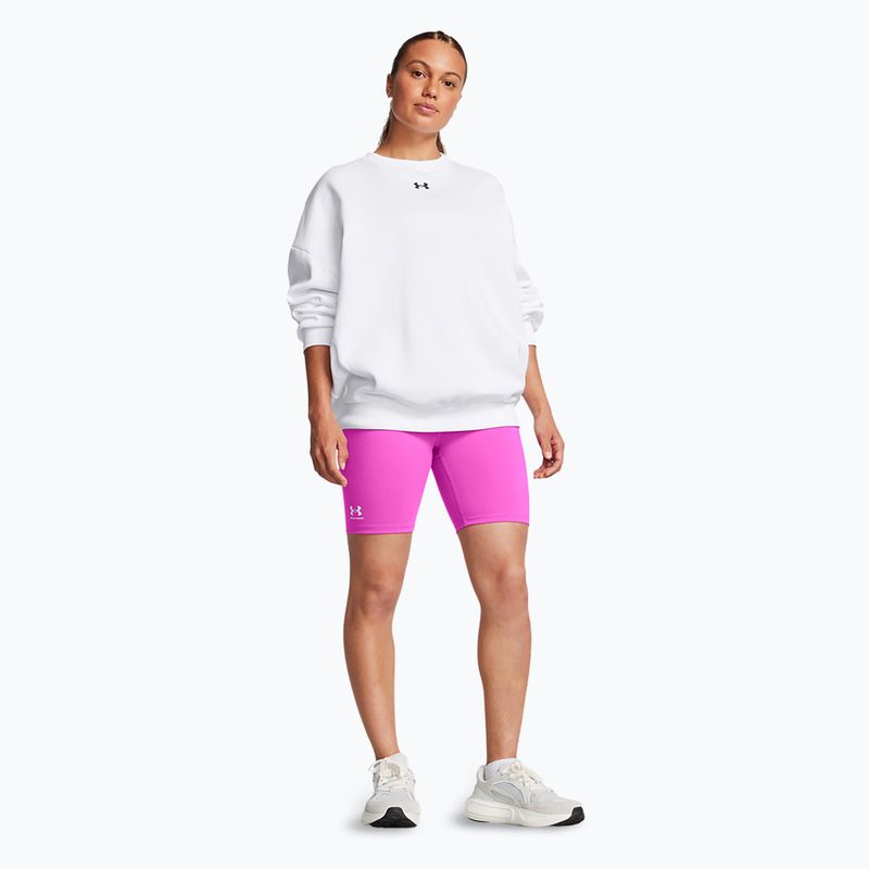 Dámské tréninkové šortky  Under Armour Rival 7in Short vivid magenta/white 2