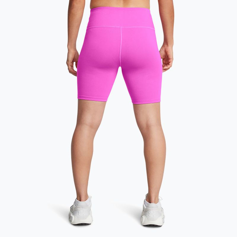 Dámské tréninkové šortky  Under Armour Rival 7in Short vivid magenta/white 3