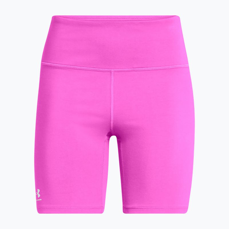 Dámské tréninkové šortky  Under Armour Rival 7in Short vivid magenta/white 5