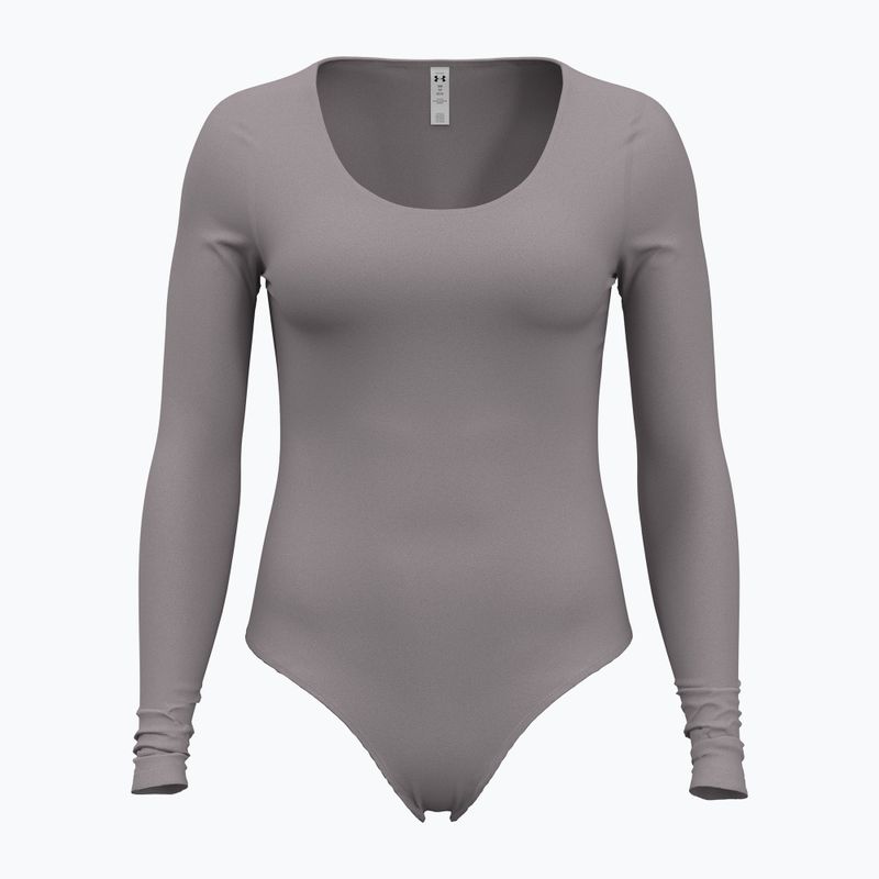 Dámské body Under Armour Vanish Leotard tetra gray/white