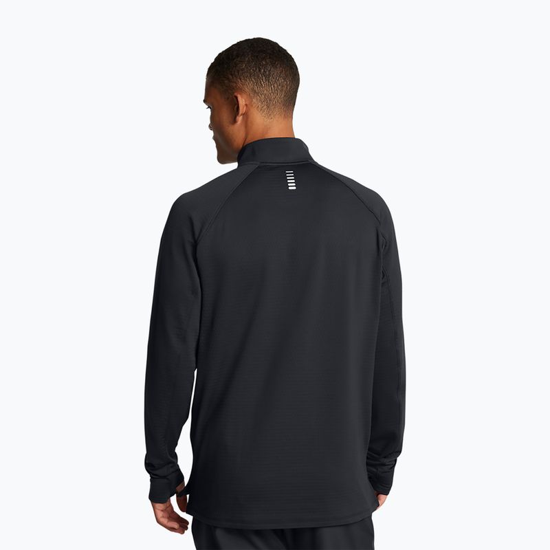 Pánská běžecká mikina Under Armour Launch Elite CW Half Zip black/reflective 2