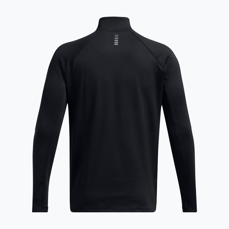 Pánská běžecká mikina Under Armour Launch Elite CW Half Zip black/reflective 4