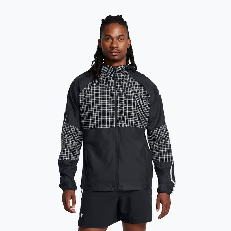Pánská bunda Under Armour Launch Elite CW black/reflective