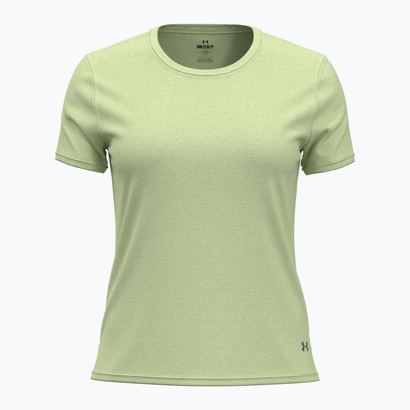 Dámské běžecké tričko Under Armour Launch retro green/reflective