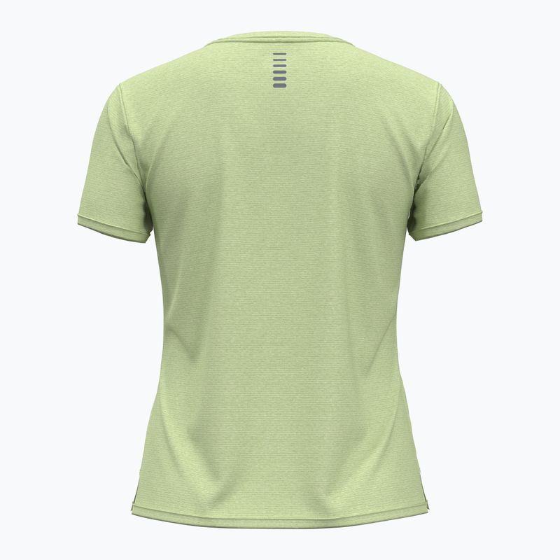 Dámské běžecké tričko Under Armour Launch retro green/reflective 2