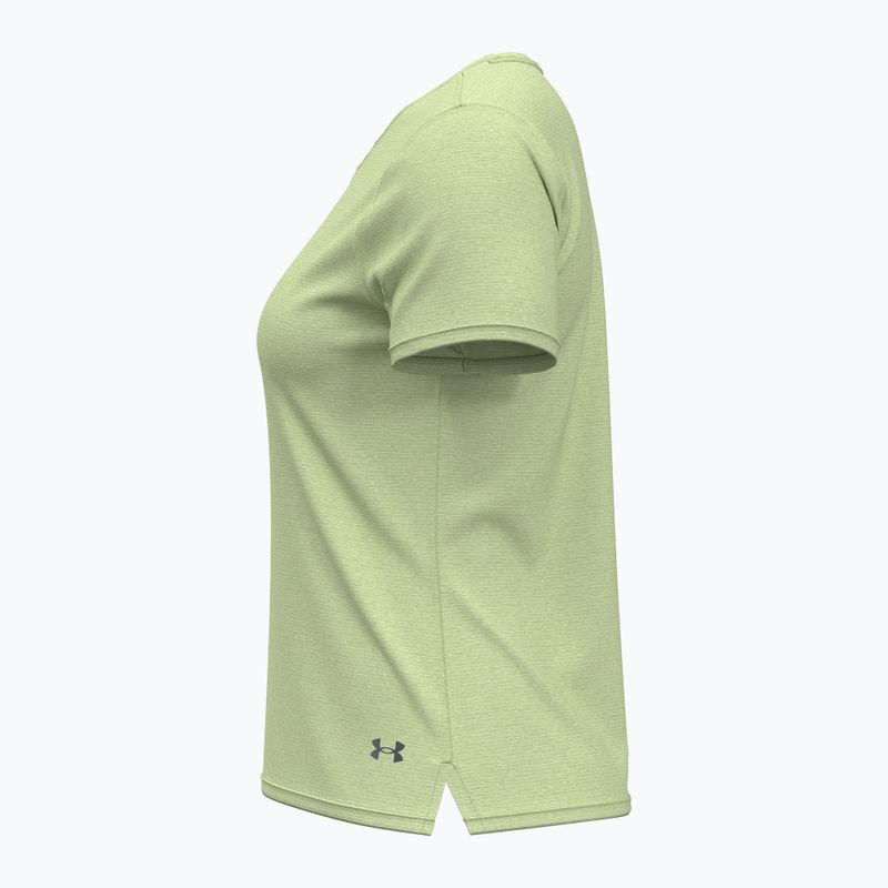 Dámské běžecké tričko Under Armour Launch retro green/reflective 4