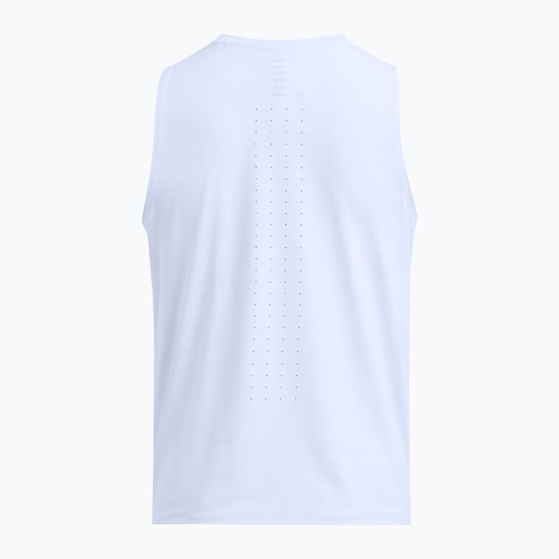 Dámské běžecké tílko Under Armour Launch Elite Tank nimbus blue/reflective 2